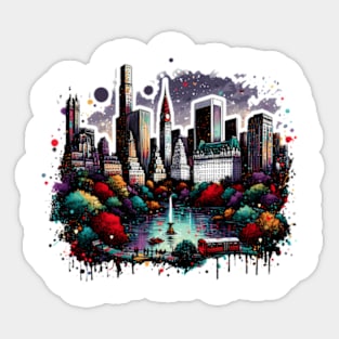 Central Park Sticker